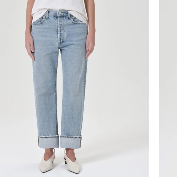 Agolde Denim - AGolde Fran Low Slung Straight jeans size 24